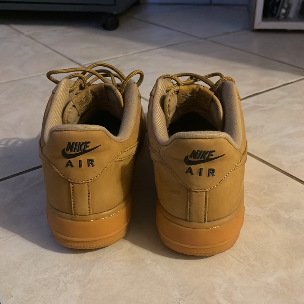 Nike “Air Force 1s” size 11 mens (brown) - Picture 3 of 4